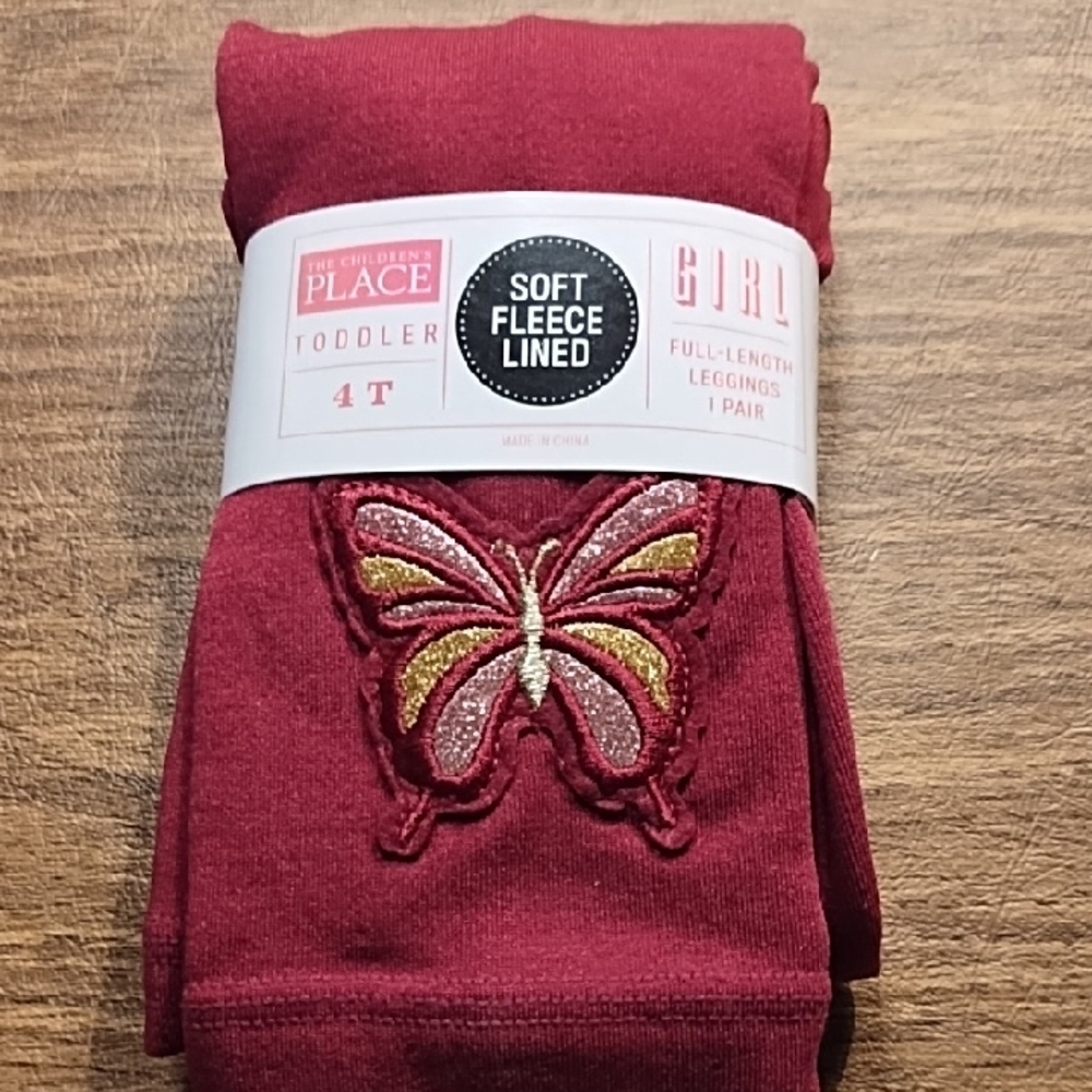 The Children's Place Toddler Rose Parade Leggings. Size 4T